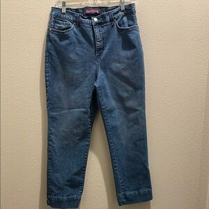Gloria Vanderbilt Blue Ankle Cropped Jeans